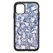 DistinctInk Case for iPhone 13 (6.1 Screen) - OtterBox Symmetry Custom Black Case - Crystal Clear Ice Image Print
