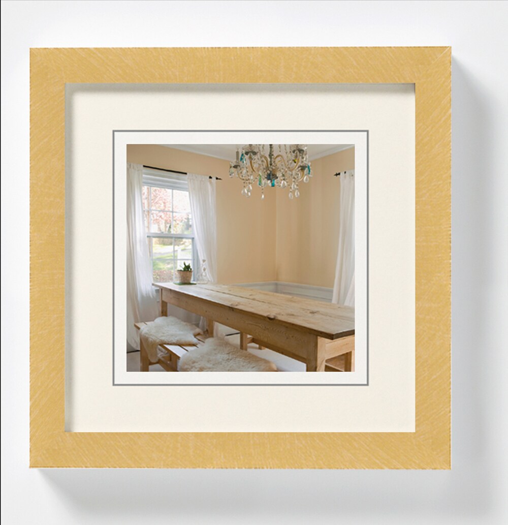 walther + design Peppers Holz Bilderrahmen 013X013 GOLD Image