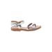 Sandals: Silver Shoes - Kids Girl's Size 1