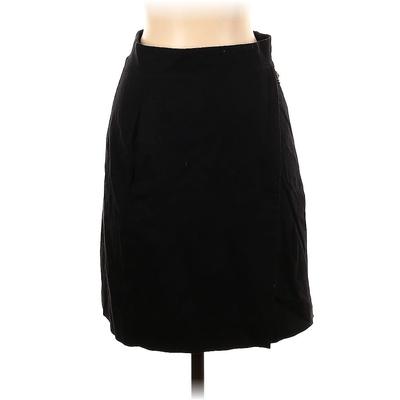 Massimo Dutti Casual Skirt: Black Solid Bottoms - Women's Size 4