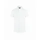 Emporio Armani Men's Stretch Cotton Polo Shirt White - Size: 40/Regular