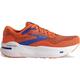 BROOKS Herren Laufschuhe Ghost Max, Größe 46 ½ in Red Orange/Black/Surf The Web