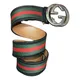 Gucci GG Buckle leather belt