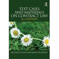 Text, cases and materials on contract law - Richard Stone - Paperback - Used