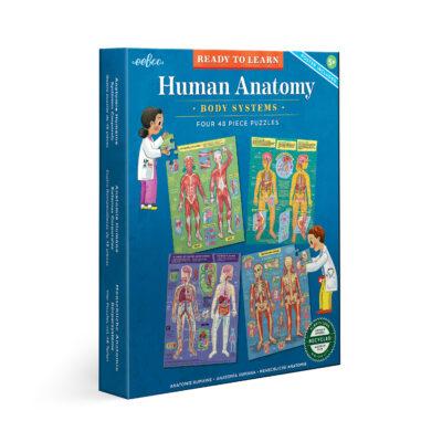 Human Anatomy Body Systems 48pc Puzzles