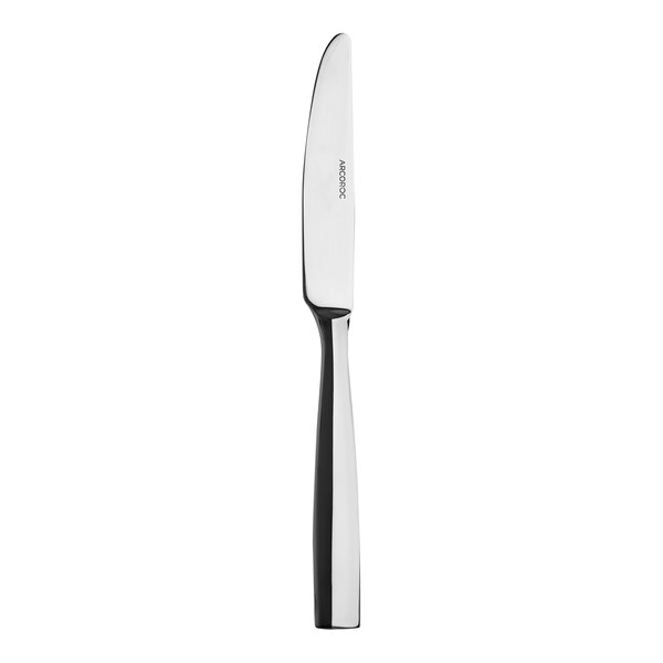 Arcoroc Liv II 6 1/2" 18/10 Stainless Steel Extra Heavy Weight Butter Knife by Arc Cardinal - 12/Case