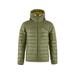 Fjallraven Expedition Pack Down Hoodie - Mens Green/Mustard Yellow Large F86121-620-161-L