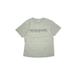 Alstyle Apparel & Activewear Short Sleeve T-Shirt: Gray Marled Tops - Kids Boy's Size Small