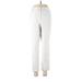 Jones New York Signature Casual Pants - High Rise Straight Leg Boyfriend: Silver Bottoms - Women's Size 12