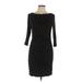 Bailey 44 Casual Dress - Sheath: Black Solid Dresses - Women's Size Large