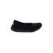 BOBS By Skechers Flats: Slip-on Wedge Classic Black Solid Shoes - Women's Size 6 - Round Toe