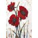 Red Barrel Studio® Red Poppy Fresco I by Timothy O' Toole - Wrapped Canvas Painting Canvas | 36" H x 24" W x 1.25" D | Wayfair