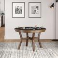 Winston Porter Nahima Round Solid Wood Dining & Poker Table | 30 H x 47.25 W x 47.25 D in | Wayfair E4F0603D0CE7426A9CAD5137C08F2966