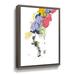 Ivy Bronx She Found It In The Garden 5 On Canvas by Jan Weiss Print Canvas, Wood in White | 36 H x 48 W x 2 D in | Wayfair