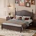 Darby Home Co Zerkle Slat Bed Wood in Brown | 43.3 H x 56.2 W x 79.9 D in | Wayfair 236F3676197C4C49AE4DE2C533A003E9