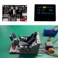 Schermo di visualizzazione simulato LCD a LED per carrello elevatore idraulico dell'escavatore 1/12 1/14 LESU HUINA Kabolite 580 CAT 336 Volvo JDM DOUBLEE