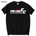 PRIDE MMA mixed martial fighting t-shirt da uomo in cotone t-shirt per uomo estate