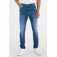 Skinny-fit-Jeans BLEND "BLEND BHEcho fit Multiflex - NOOS 20710666" Gr. 36, Länge 32, blau (denim middle blue) Herren Jeans Skinny-Jeans