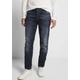 Relax-fit-Jeans STREET ONE MEN Gr. 36, Länge 32, blau (dark blue) Herren Jeans Relaxed Fit