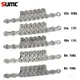 SUMC YBN Bike Chain 9 10 11 12 Speed MTB Mountain bike Road Bicycle Neon-Like Silver Black