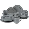 Kombiservice CREATABLE "Arianne" Geschirr-Sets Gr. 20 tlg., grau Geschirr-Sets für 4 Personen