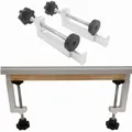 Quick Screw Guide Rail Clamp for MFT and Guide Rail System Universal Table Clamps Aluminum Alloy T