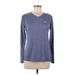 Adidas Active T-Shirt: Blue Activewear - Women's Size Medium