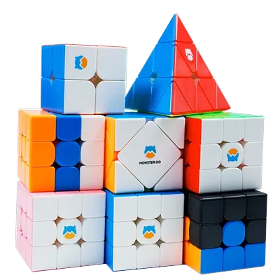 GAN 356 MonsterGo Cube GAN Go Cube 3x3x3 GAN Magnetischer Würfel Profissional 356MG 251 Zauberwürfel Spielwürfel Puzzle Lernspielzeug Image