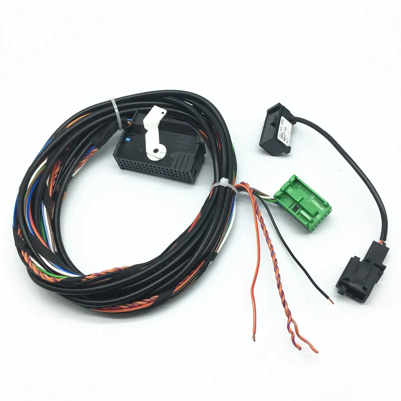 Für RCD510 RNS510 Auto Bluetooth Kabelbaum Kabel Mikrofon Kit 9W2 9W7 9ZZ Bluetooth Modul Kabel Für Passat Golf Tiguan Image