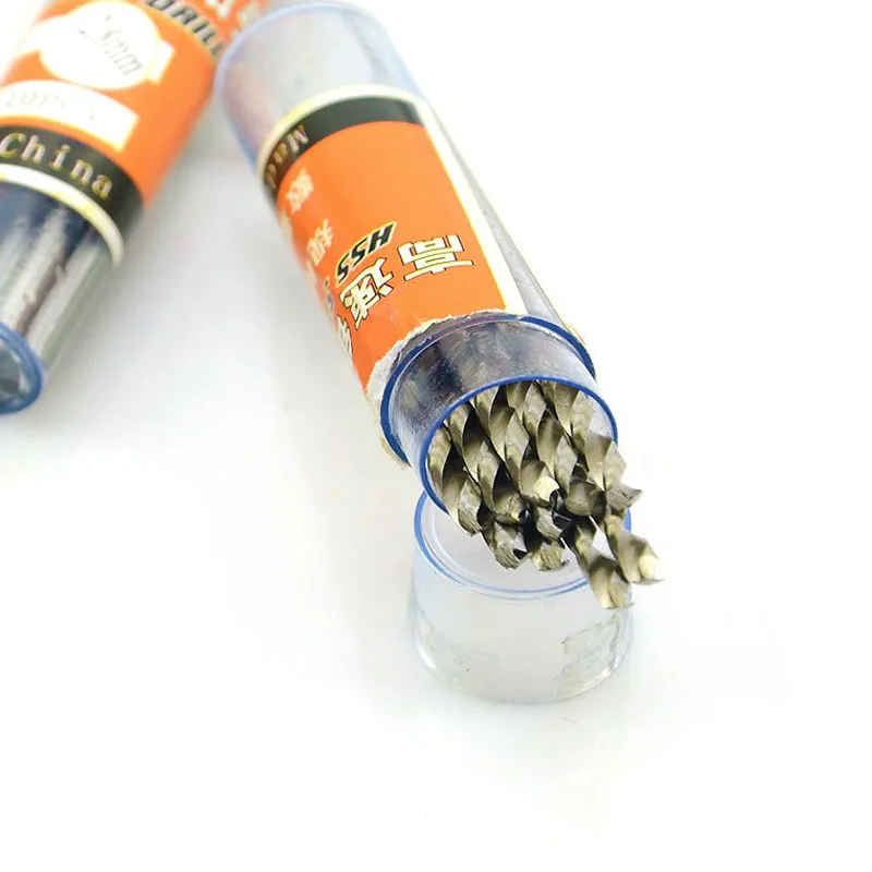 10Pcs 0,5-3,2mm HSS Spiralbohrer Set Für Dremel Dreh Werkzeug Gerade Schaft Mini Bohrer Set hand Werkzeug Image