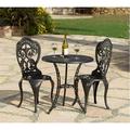 Fiesta 3 Piece Bistro Set - Brown