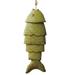 QTOCIO Home Decor Home Decoration Metal Brocade Fish Wind Chime Metal Wind Chime Pendant