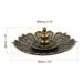 Incense Stick Holder 2pcs Incense Burner Plate Incense Base Lotus Type