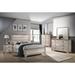 Anallese 5 Piece Drift Wood Rustic Panel Bedroom Set