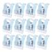 FRCOLOR 20 Pcs Penguin Pattern Disposable Baby Bib Kids Eating Saliva Towel Portable Feeding Lunch Bib Newborn Bibs (White)