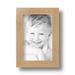 ArtToFrames 4x6 Hickory Wood Picture Frame Brown Wood Poster Frame with Regular Glass and Foam Backing 3/16 inch (FBPL-4882)