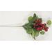 AI-FL7073-Q02 Mixed Green with Red Berries Pick Faux Plants & Trees - Set of 2