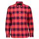 Tommy Hilfiger Herren Hemd OXFORD BOLD CHECK RF SHIRT Regular Fit Langarm, beere, Gr. XXL