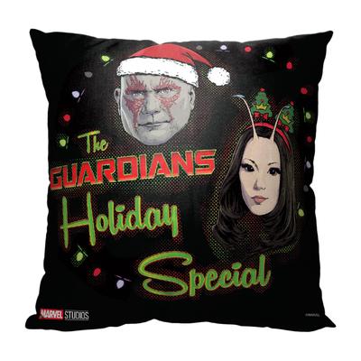 Marvel Gotg Holidayholiday Special 18X18 Printed Throw Pillow by The Northwest in O