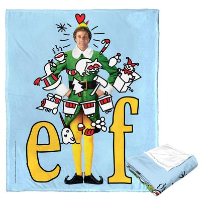 Wb Elf Montage Silk Touch Throw Blanket by The Nor...