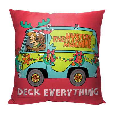 Wb Scooby Doo Deck Everything 18X18 Printed Throw ...
