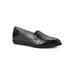 Women's Mint Casual Flat by Cliffs in Black Print (Size 6 1/2 M)