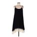 Beach by Exist Casual Dress - Slip dress: Black Dresses - Women's Size Medium