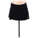 Nike Active Mini Skirt Mini: Black Print Activewear - Women's Size Large