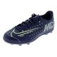 Nike Unisex-Kinder Jr Vapor 13 Club MDS Fg/Mg Fußballschuhe, Mehrfarbig Blue Void Barely Volt White Black 401