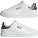 adidas Damen Court Silk Shoes Sneakers, FTWR White/FTWR White/Champagne met, 44 EU