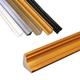 TPE Edging Strip Self Adhesive Quadrant Trim Skirting Board 3M Home Wall Inside Corner Decoration Caulk Strip Strong Self-adhesive Anti-Mold Skirting Board Gold