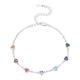 KINGWHYTE Chakra Bracelets for Women 925 Sterling Silver Healing Bracelets 7 Chakra Anxiety Charm Adjustable Chain Jewellery Gifts for Women Mum Grandmother