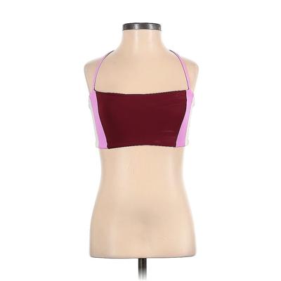 L Space Sports Bra: Burgundy Activewear - Women's Size X-Small