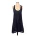 Calypso St. Barth Casual Dress: Blue Dresses - Women's Size Small